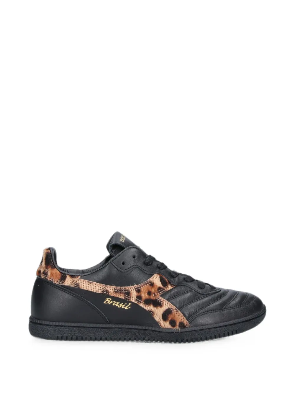 Dolce & Gabbana x Diadora Brasil calfksin sneakers Zwart