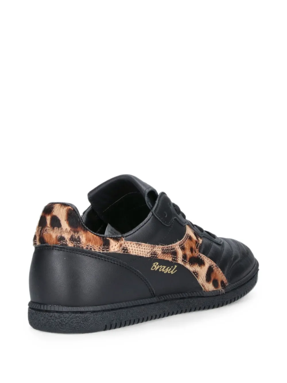 Dolce & Gabbana x Diadora Brasil calfksin sneakers Zwart