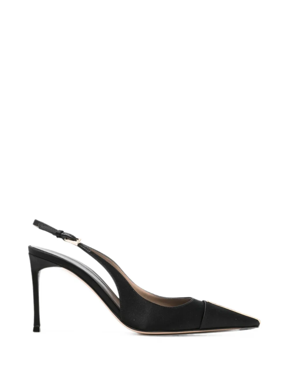 TOM FORD crystal-embellished slingback pumps - Black