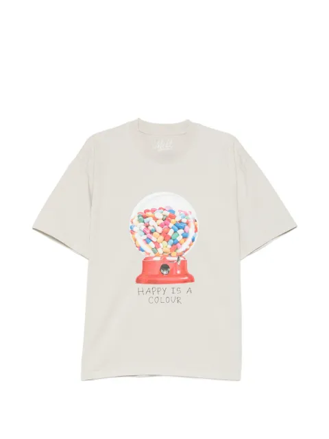 Melt playera con estampado gráfico