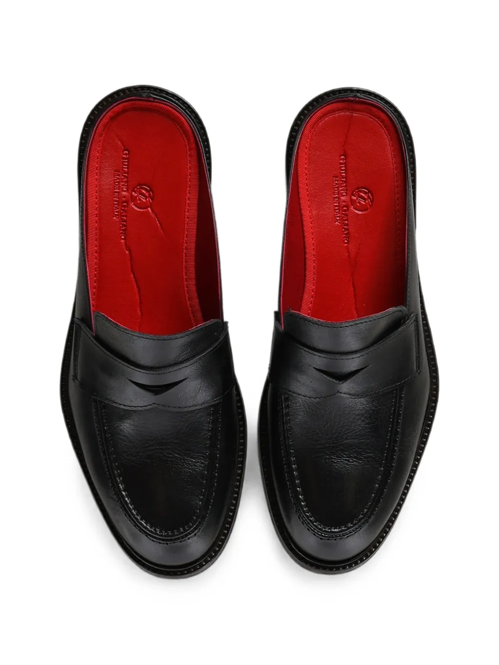 Giuliano Galiano Ellis slip-on muiltjes Zwart