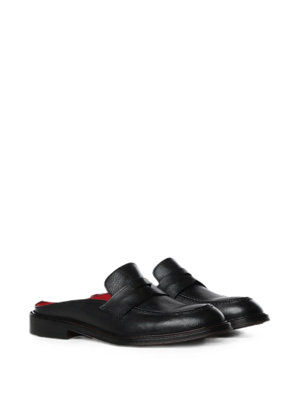 Giuliano Galiano Ellis slip-on muiltjes Zwart