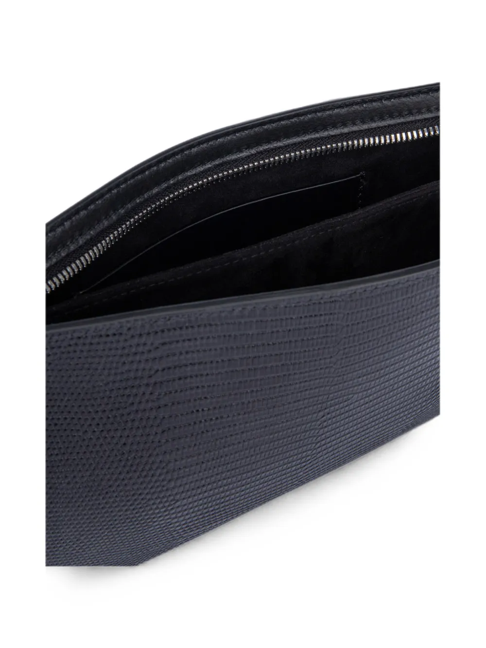 DONDUP Shopper met hagedissenhuid-effect Zwart