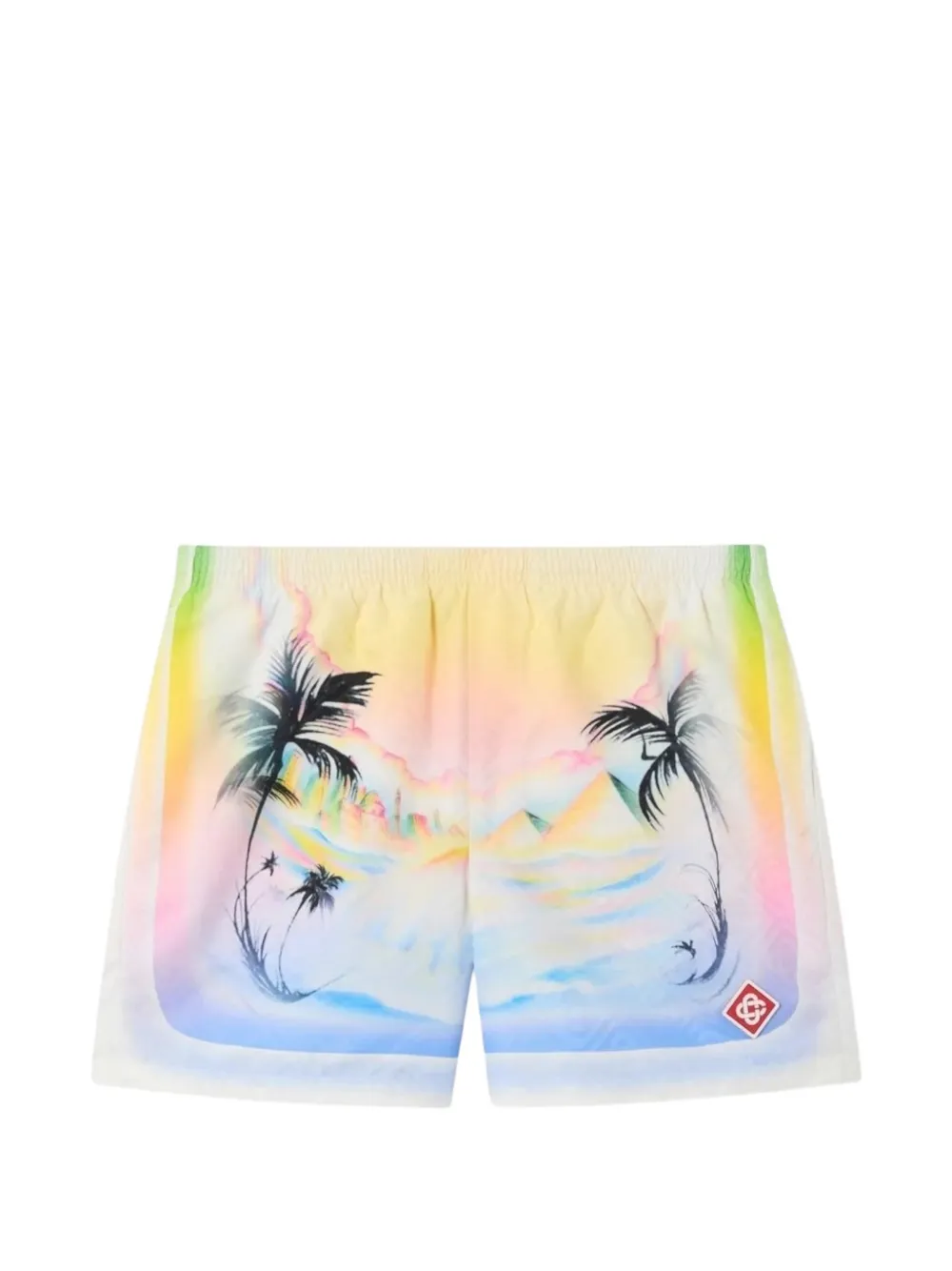Casablanca Casa Airspray jacquard swim shorts - Bianco