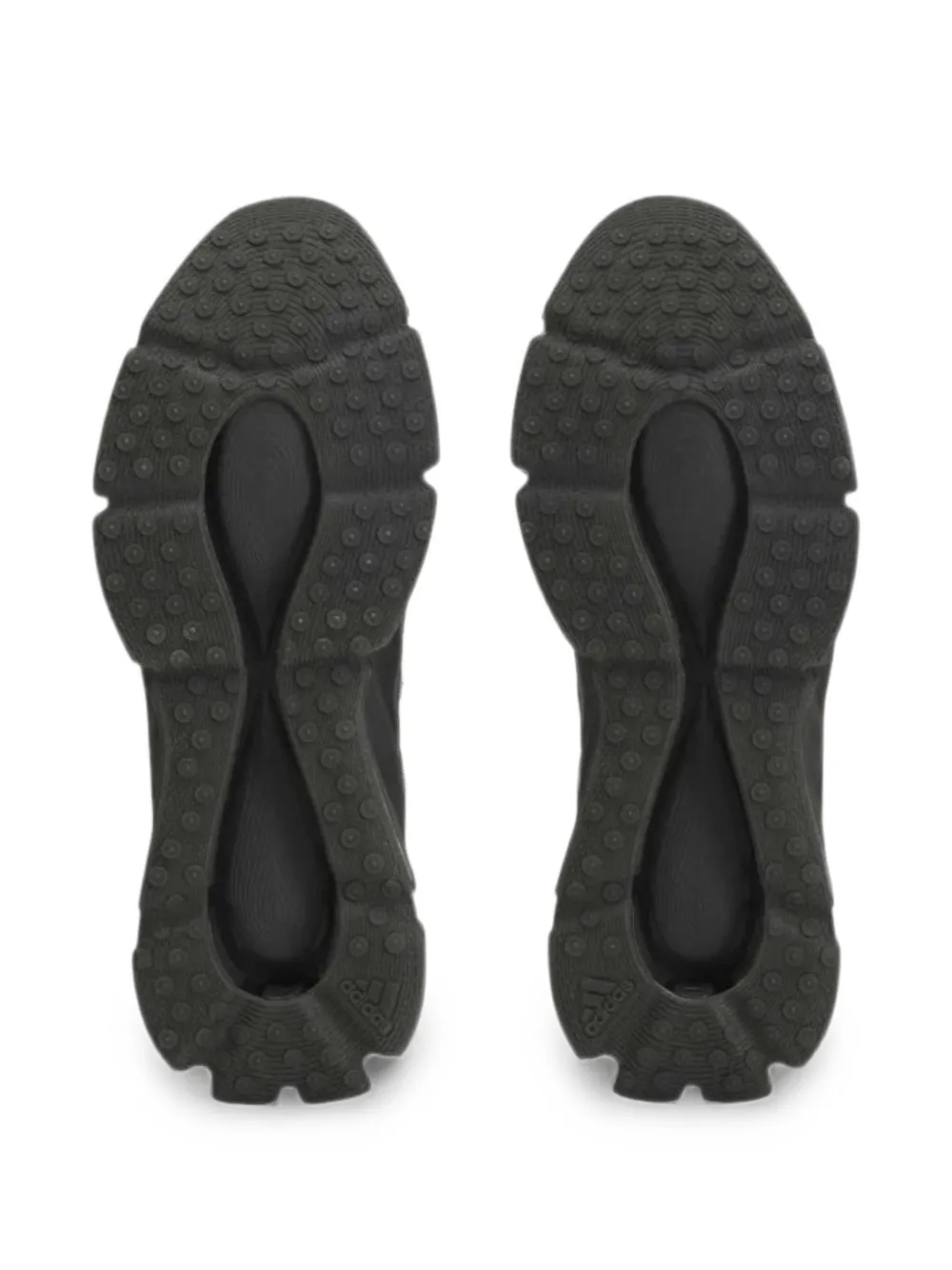 Willy Chavarria Megaride Calf Leather Sneakers in Black, view 4