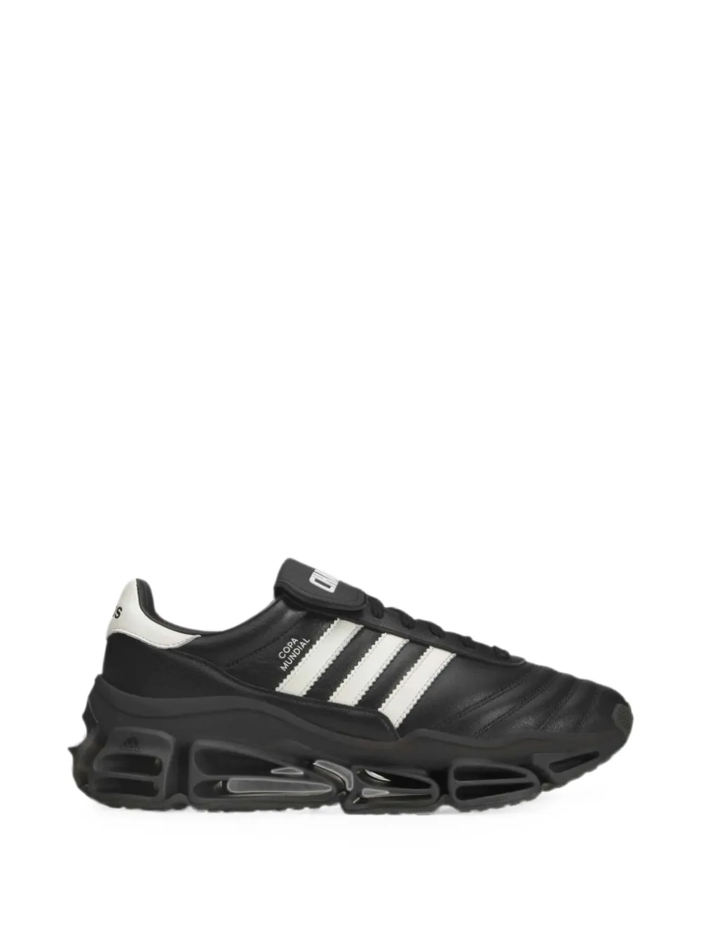 Willy Chavarria Megaride calf leather sneakers - Nero