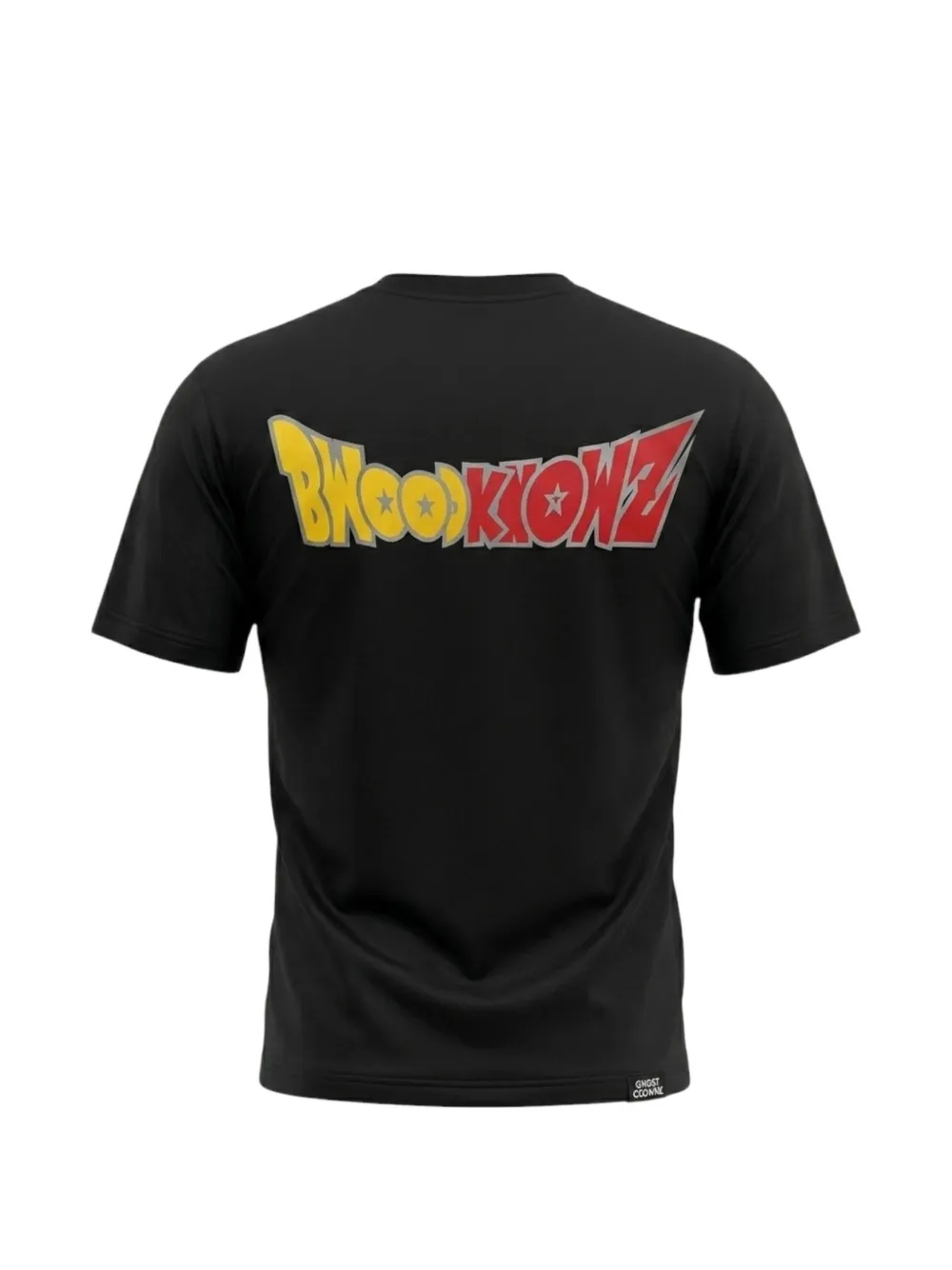 B WOOD Anime Alumni T-shirt Zwart