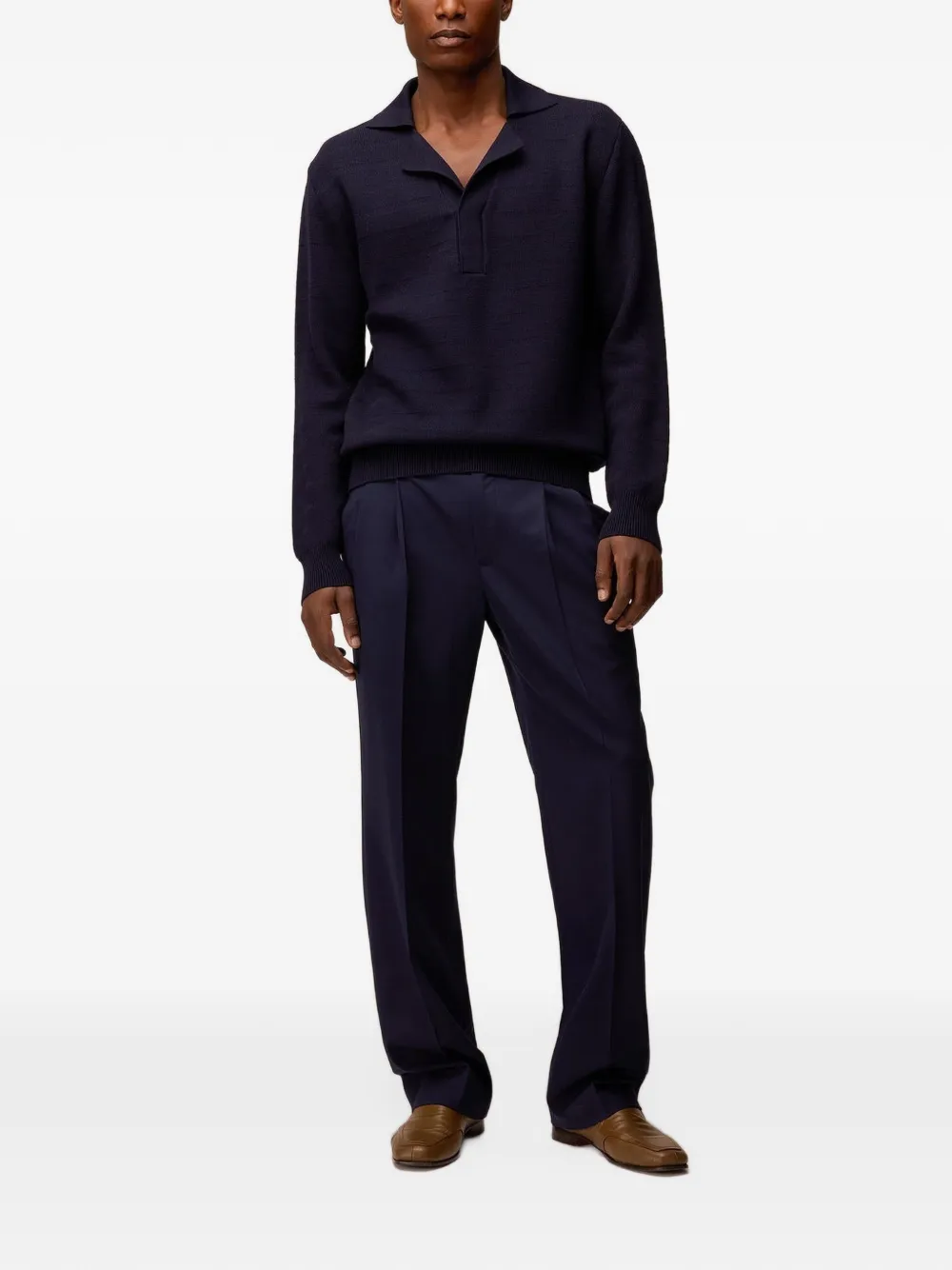 RETORI long-sleeve sweater Blauw
