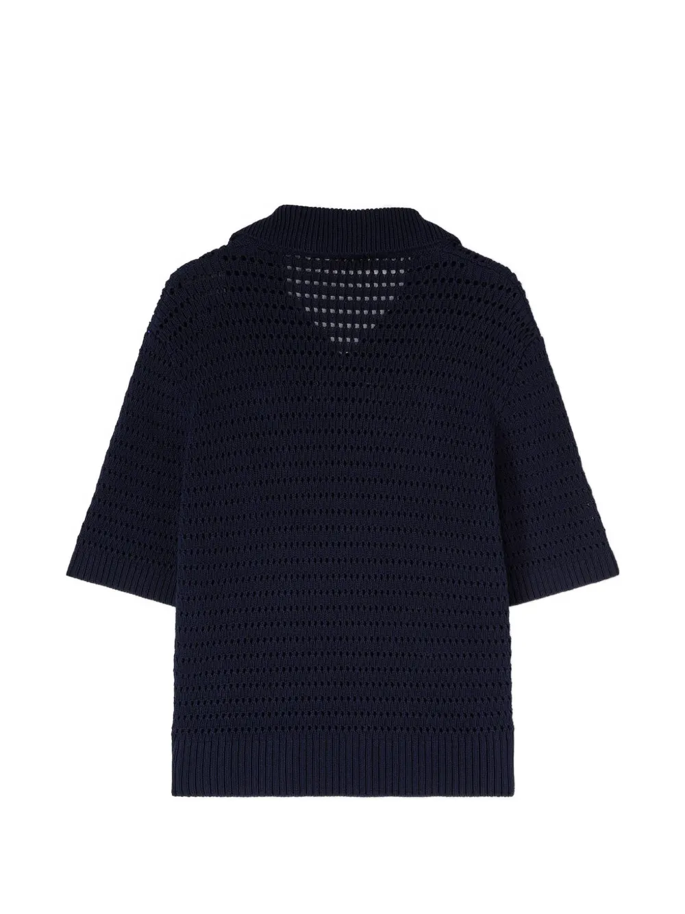 RETORI T-shirt met V-hals Blauw