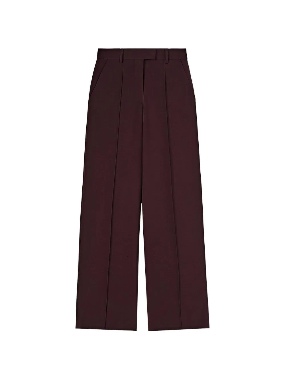 RETORI pleated wide-leg trousers - Braun