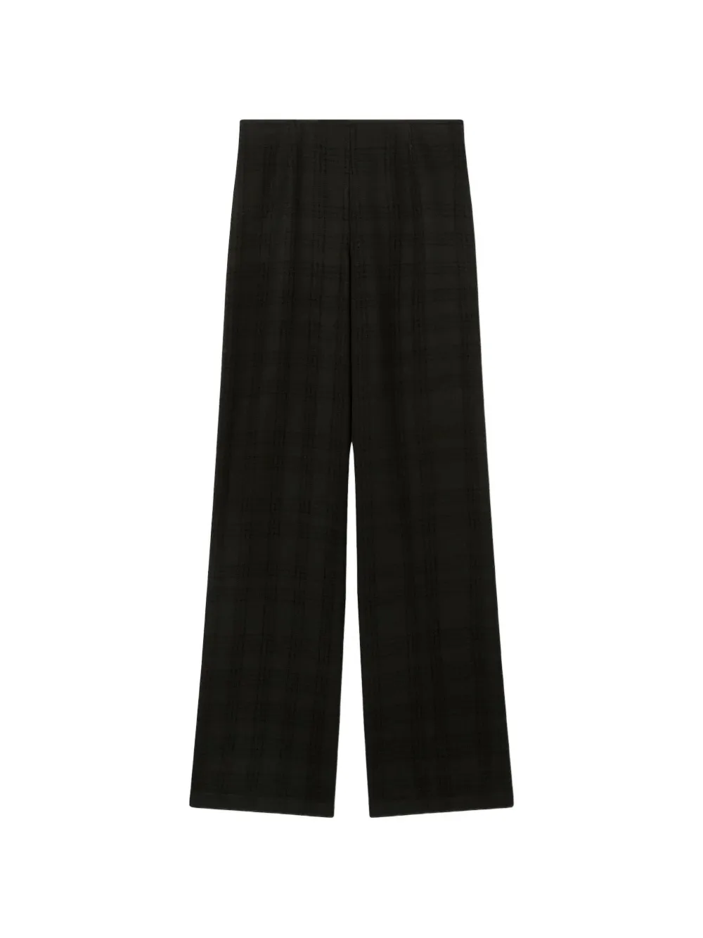 RETORI weave-effect cashmere trousers - Nero