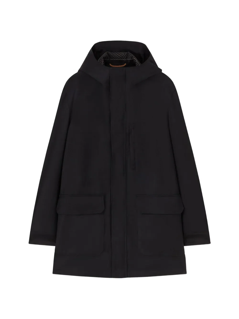 RETORI water-repellent wool parka - Blau