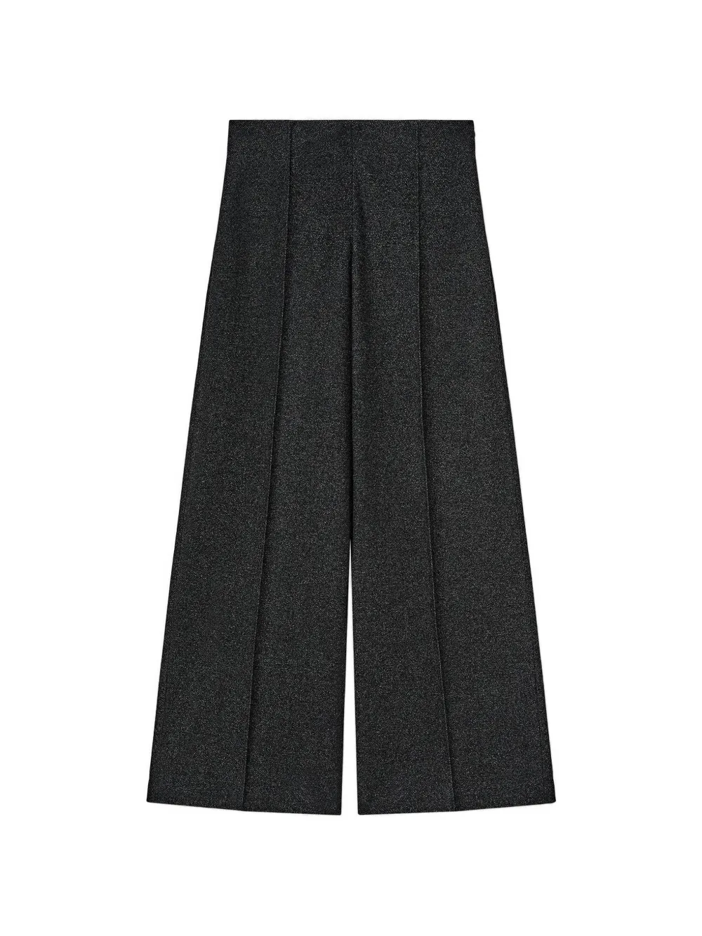 RETORI pleated wide-leg wool trousers - Nero