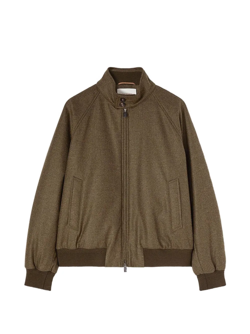 RETORI padded wool-blend bomber jacket - Verde