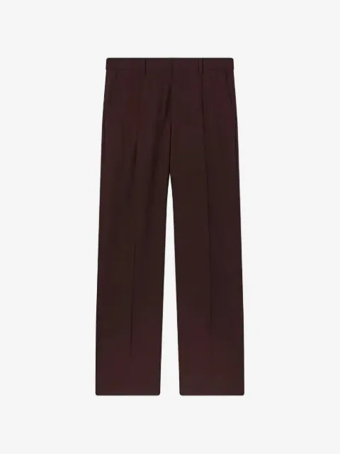 RETORI pleated-front trousers