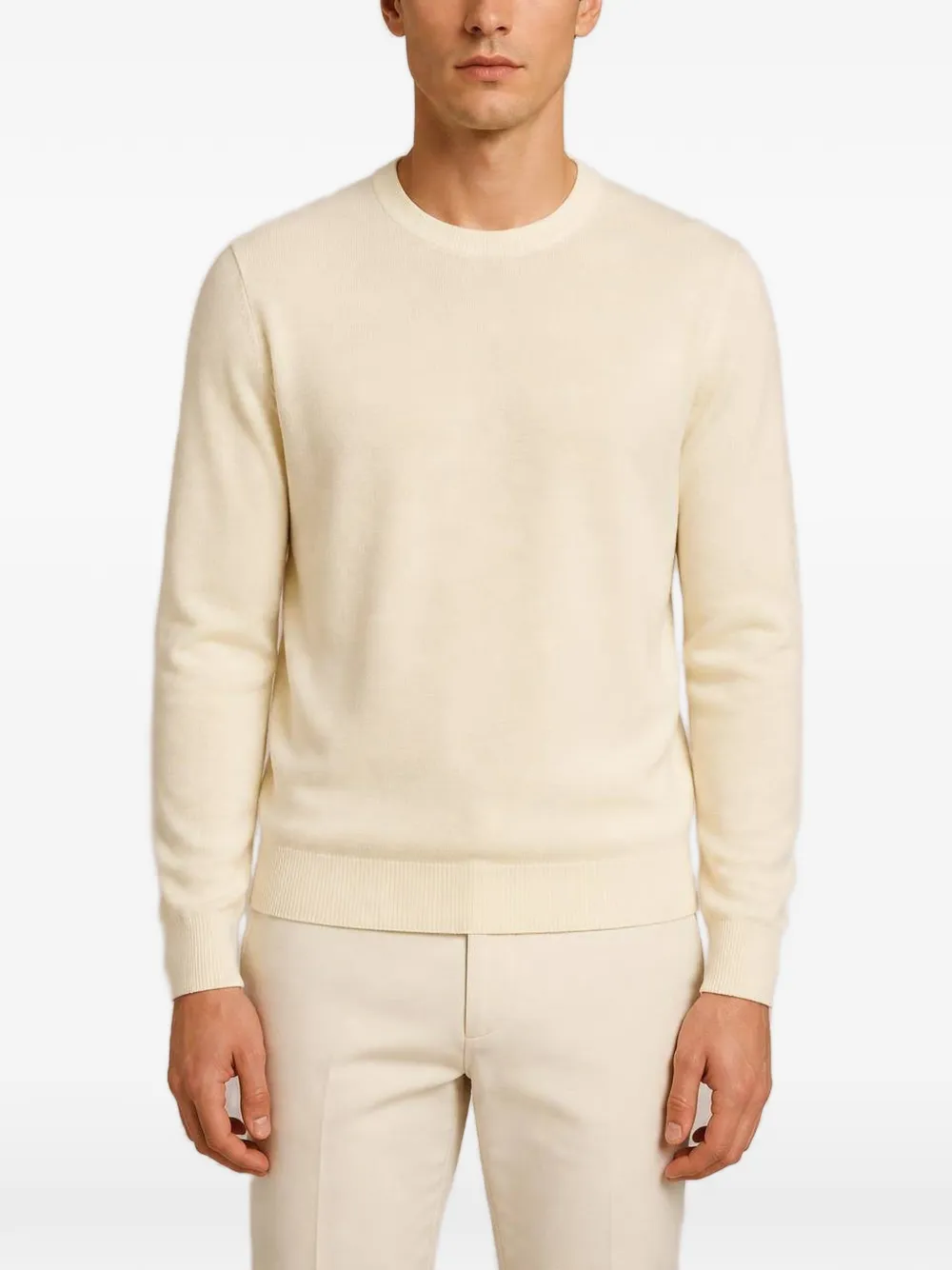 RETORI Trui met hoge hals en lange mouwen Beige