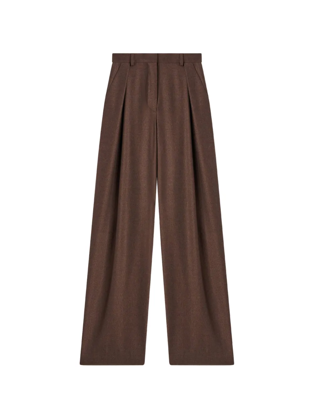 RETORI Sartorial double-pleated wool trousers - Marrone