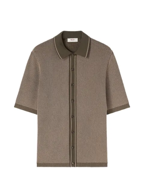 RETORI vanisé knit polo shirt