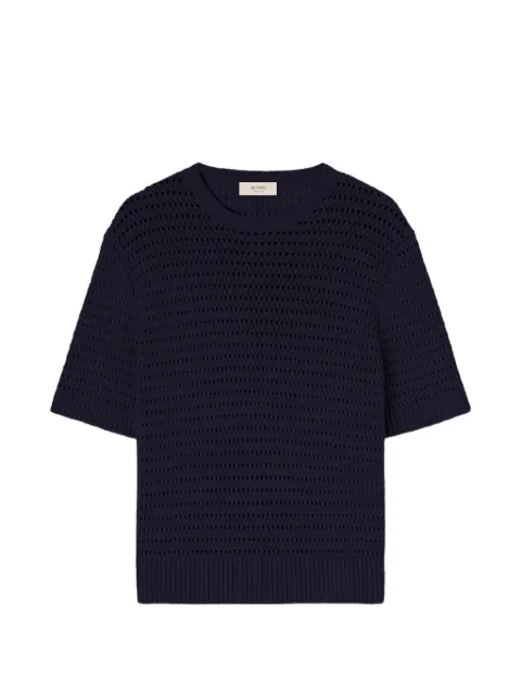 RETORI net-stitch T-shirt