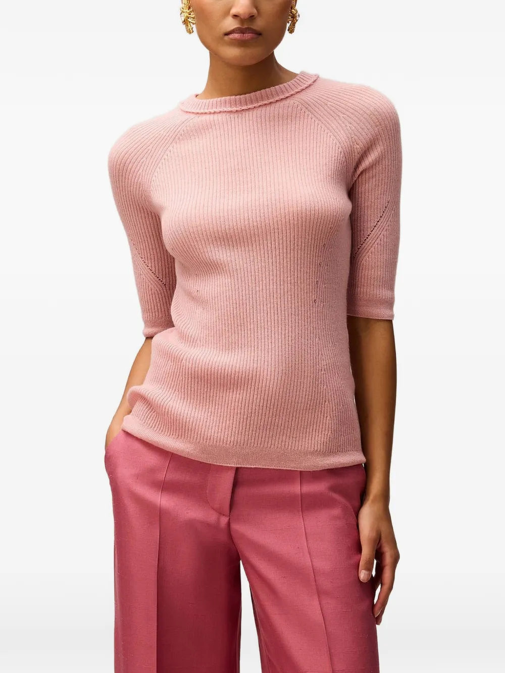 RETORI Kasjmier T-shirt Roze