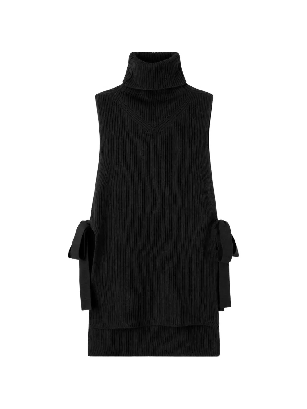Retori Ribbed-knit Wool Vest In Multi