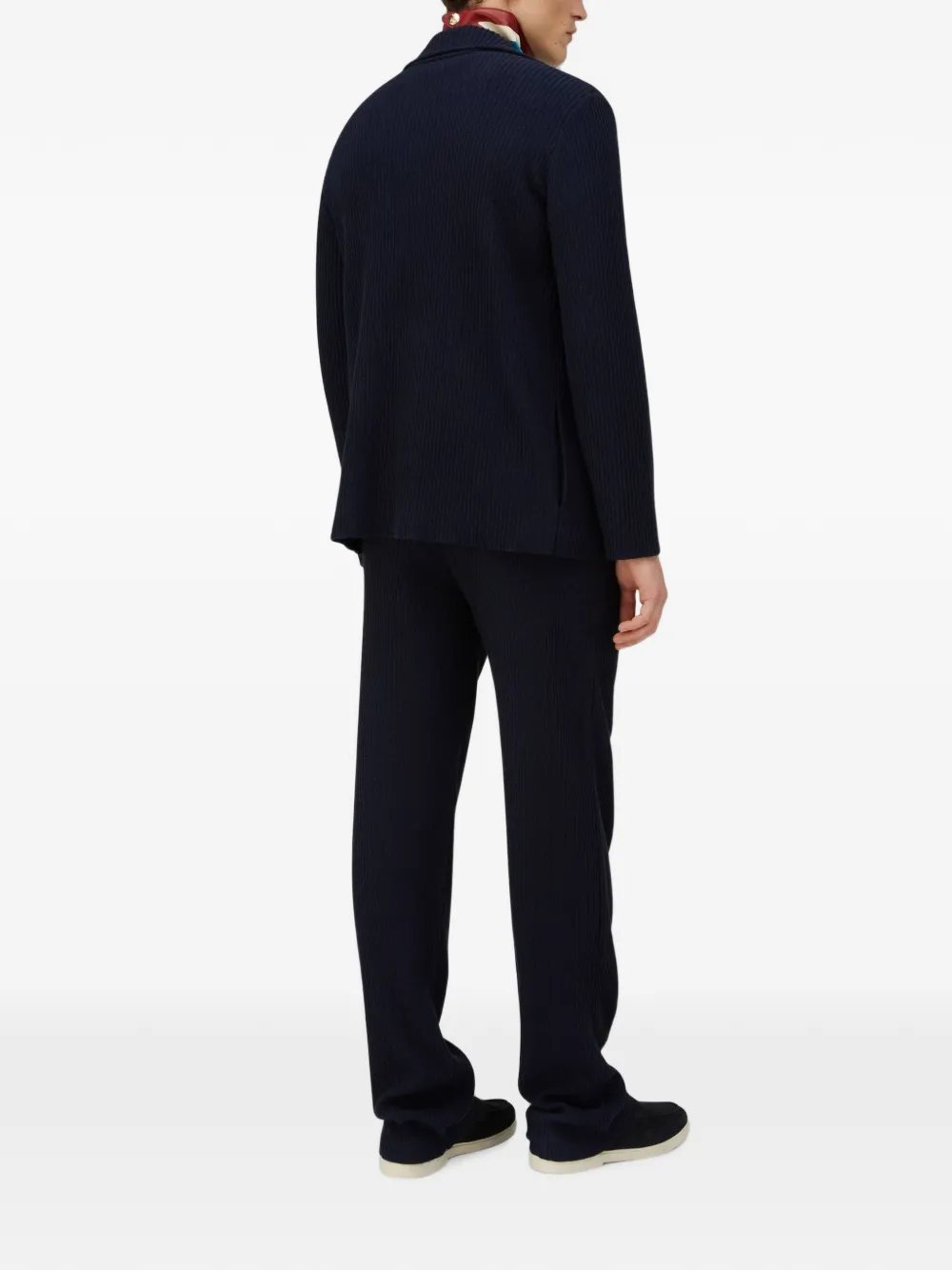 RETORI Gebreide blazer Blauw