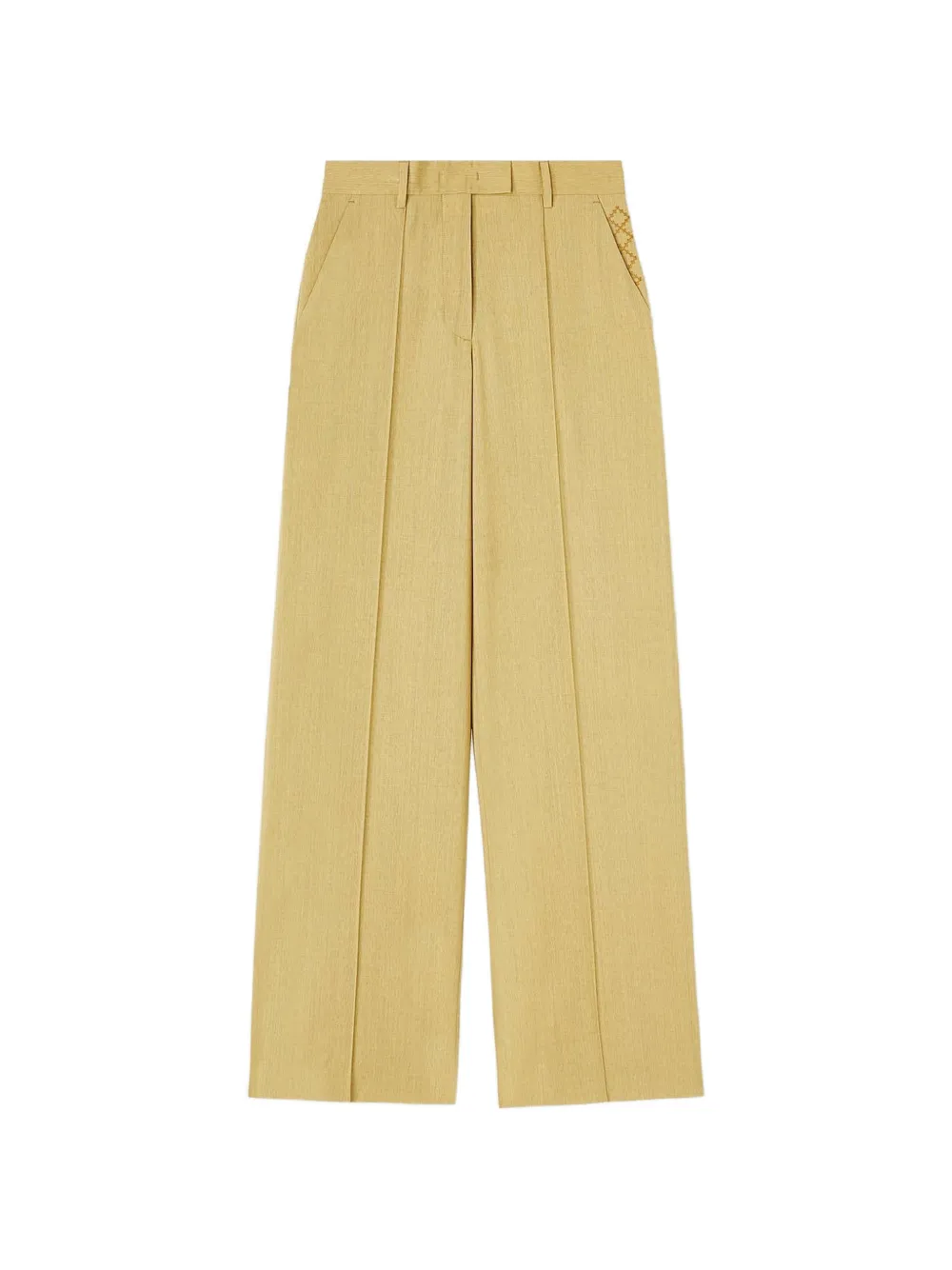 RETORI embroidered wide-leg trousers