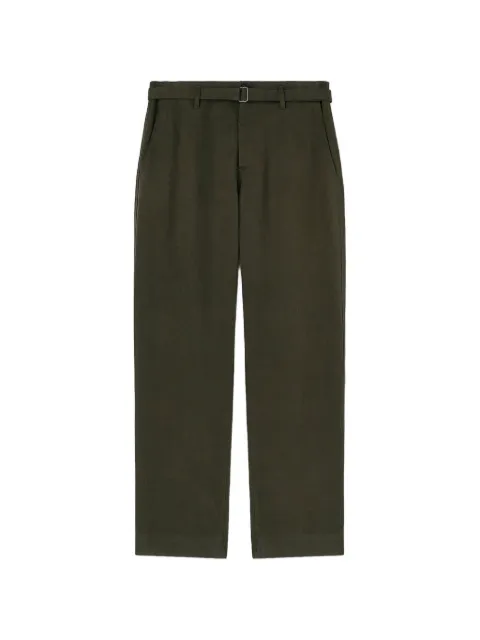 RETORI peach-touch linen trousers