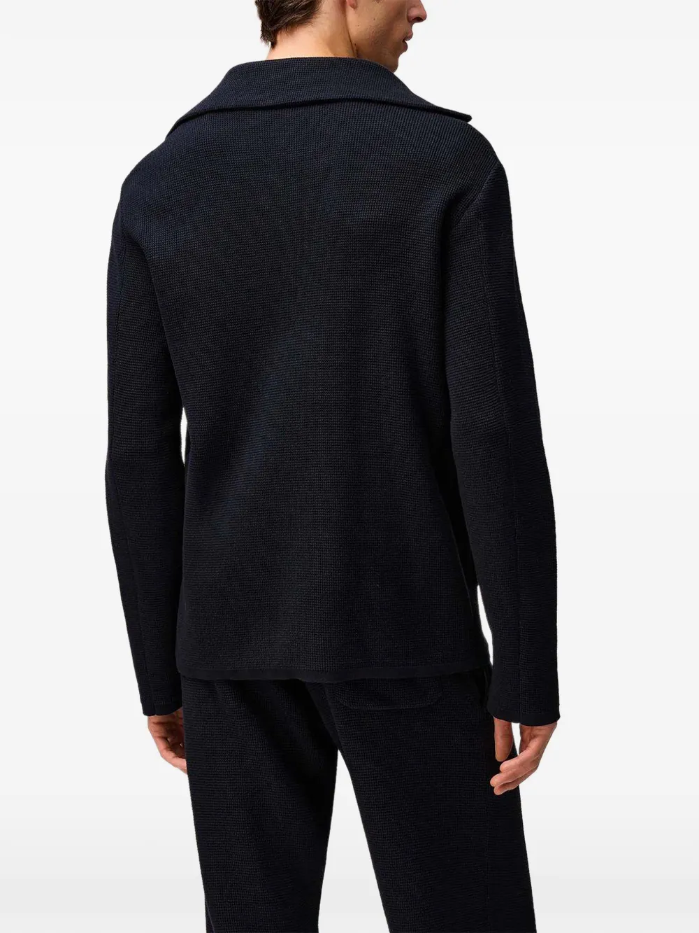 RETORI single-breasted blazer Blauw