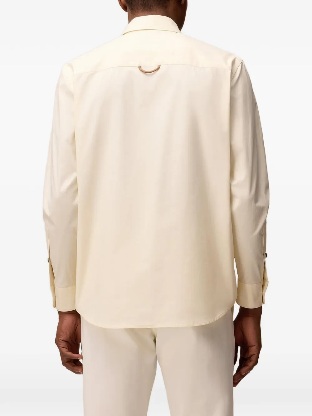 RETORI Button-down over hemd met lange mouwen Wit
