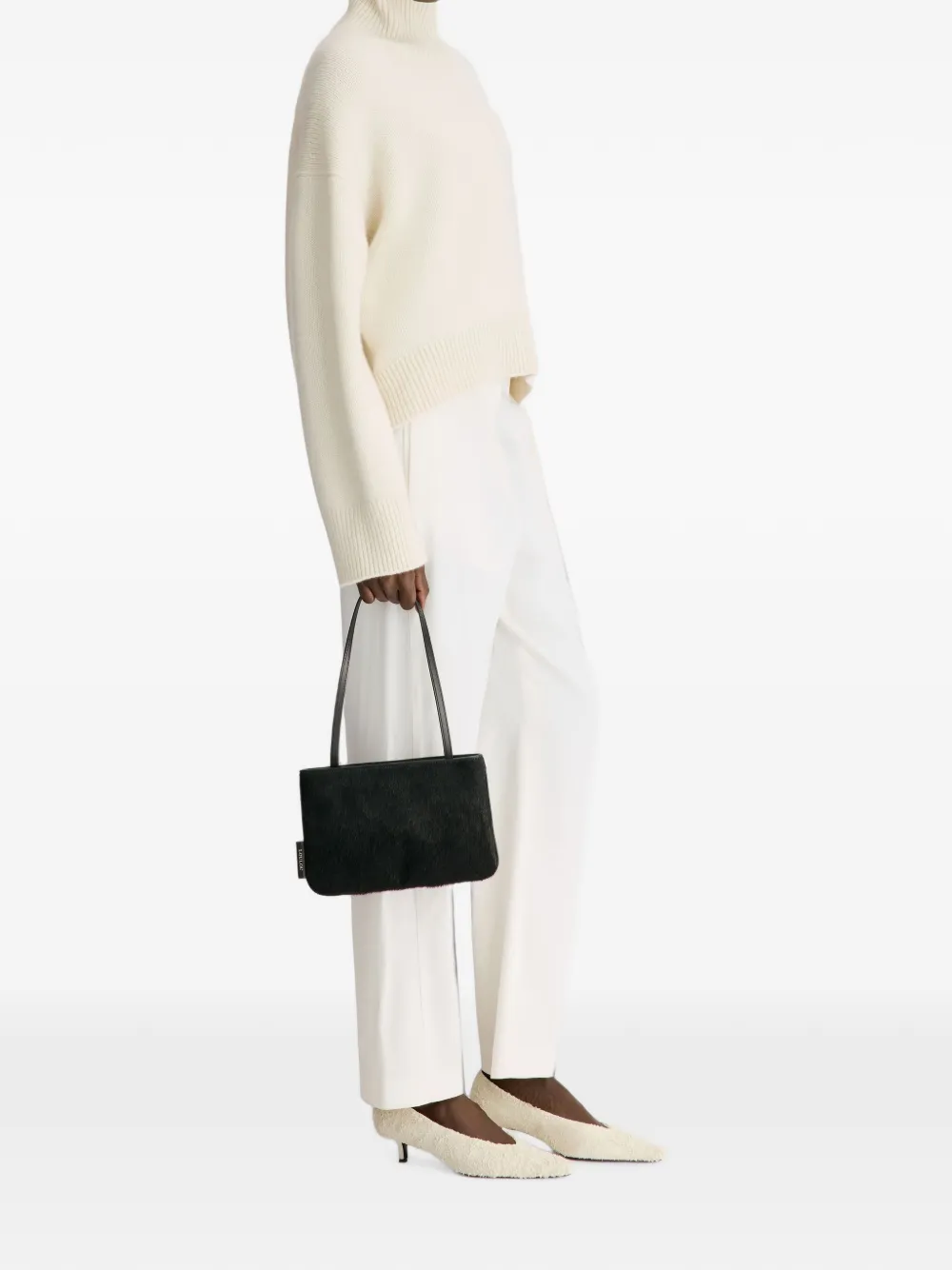 LouLou de Saison Jonah kasjmier trui Beige