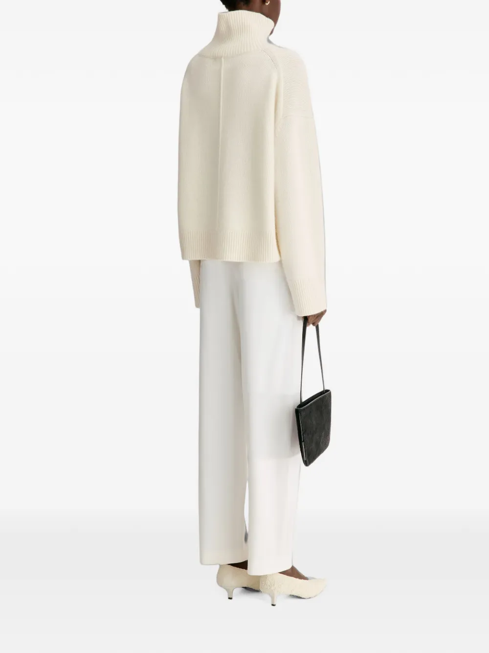 LouLou de Saison Jonah kasjmier trui Beige