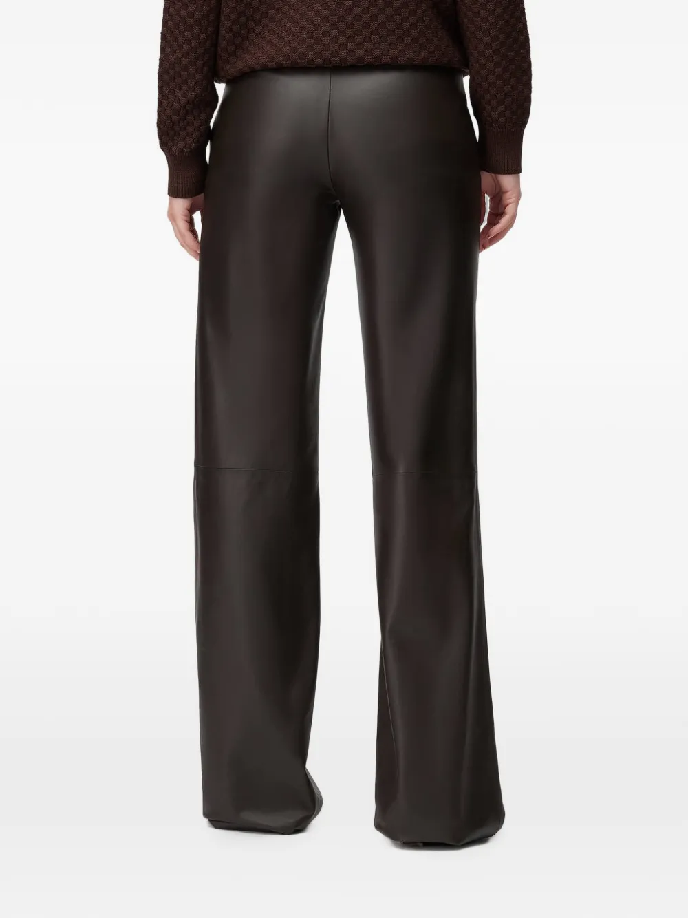 RETORI Flared broek Bruin