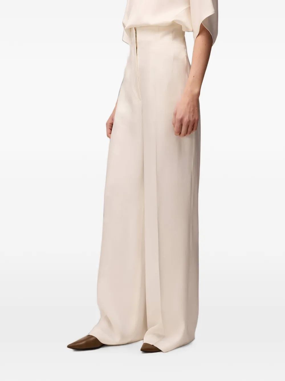 RETORI High waist broek Wit