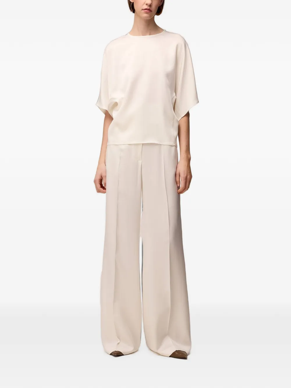RETORI High waist broek Wit