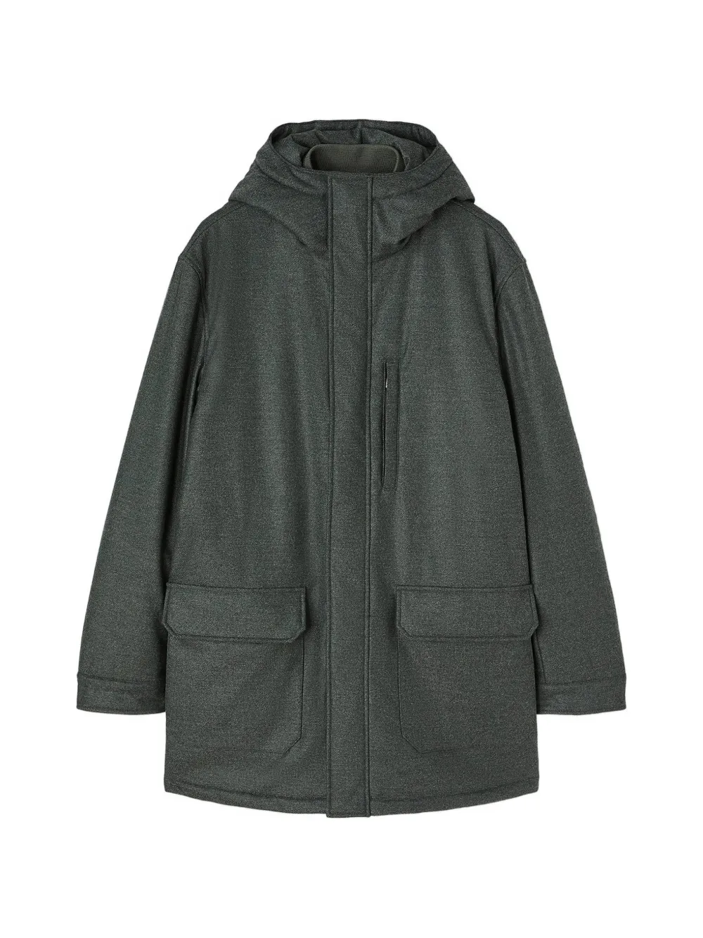 RETORI padded hooded parka - Grigio