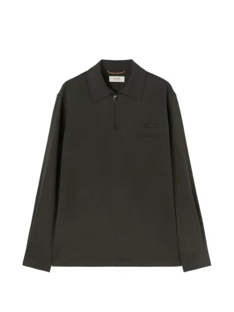 RETORI peach-touch linen polo shirt
