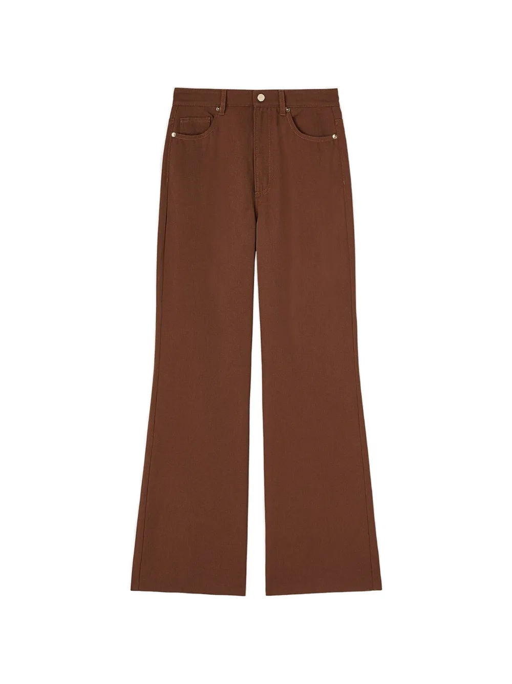 RETORI straight-leg jeans - Marrone