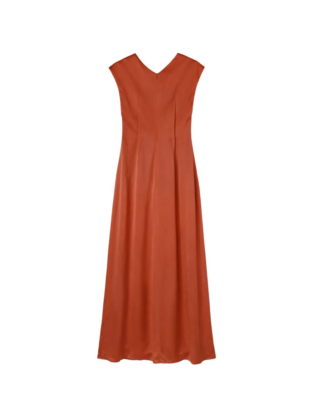 RETORI Maxi-jurk met V-hals Oranje