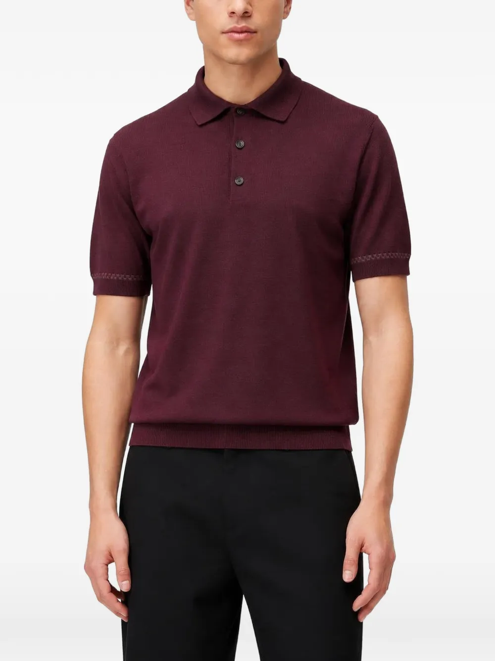 RETORI Poloshirt met korte mouwen Rood