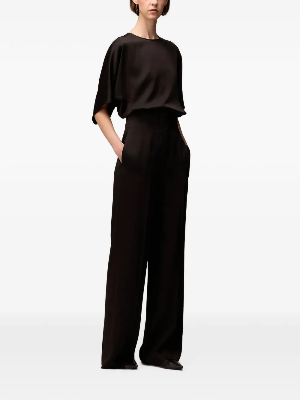 RETORI High waist broek Zwart