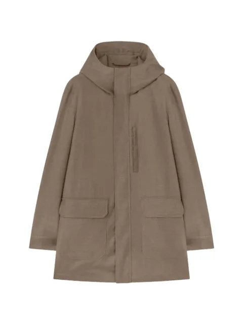 RETORI water-repellent wool parka
