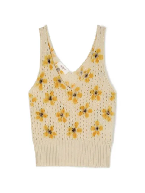 RETORI open-knit cashmere top
