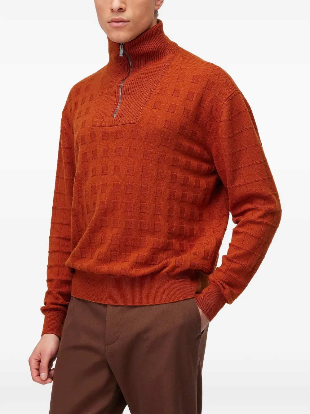 RETORI Kasjmier trui Oranje