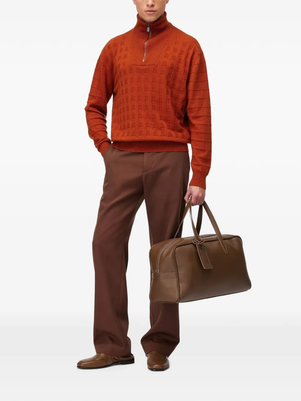 RETORI Kasjmier trui Oranje