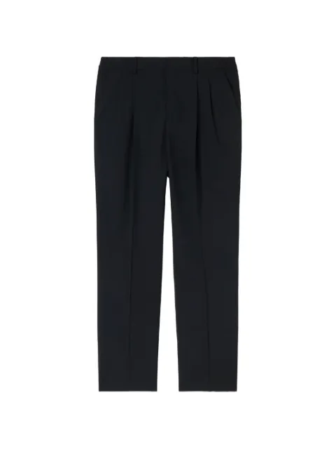 RETORI pleated-front virgin-wool trousers