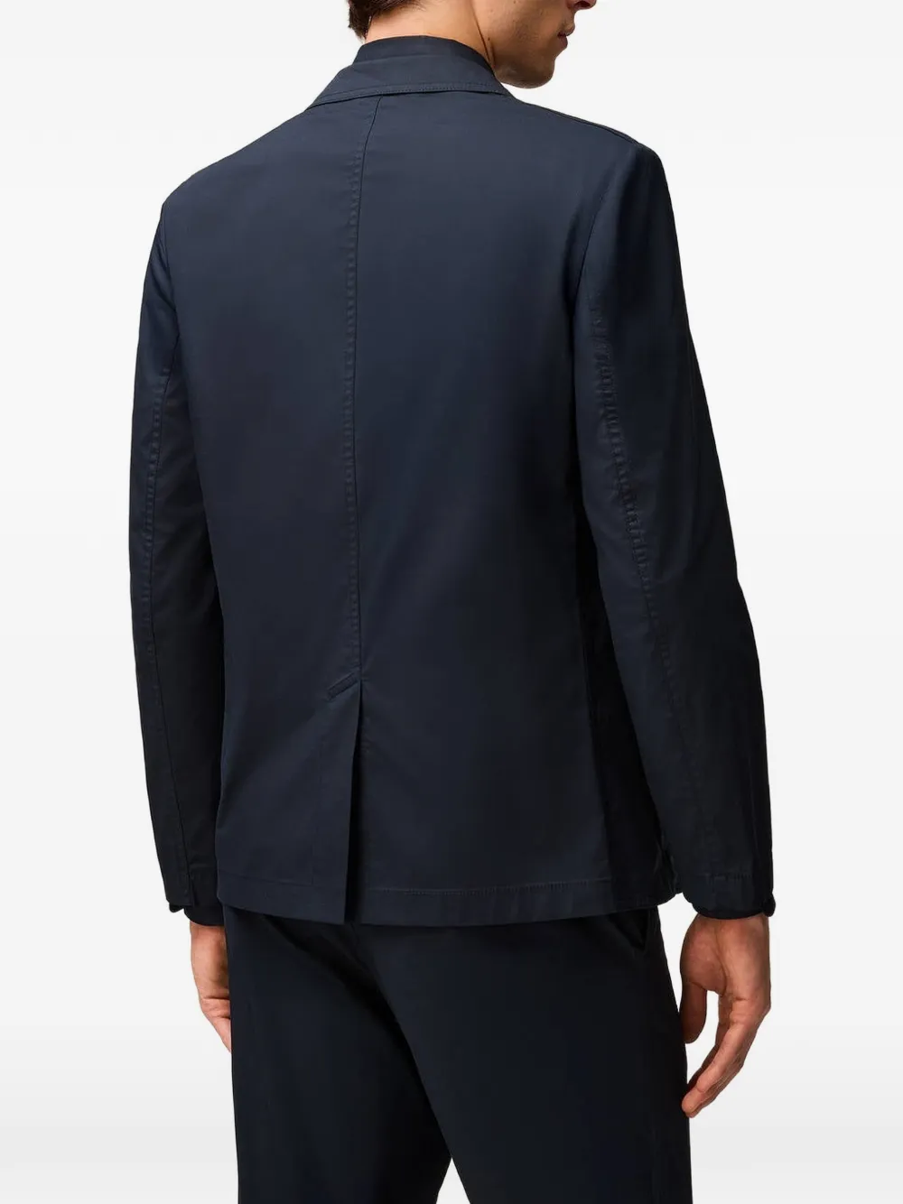 RETORI Blazer met enkele rij knopen Blauw