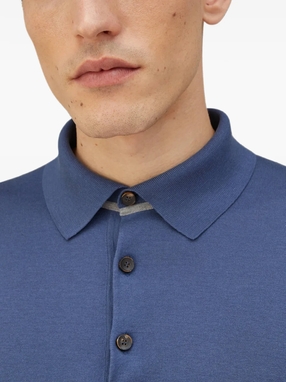 RETORI Poloshirt met korte mouwen Blauw