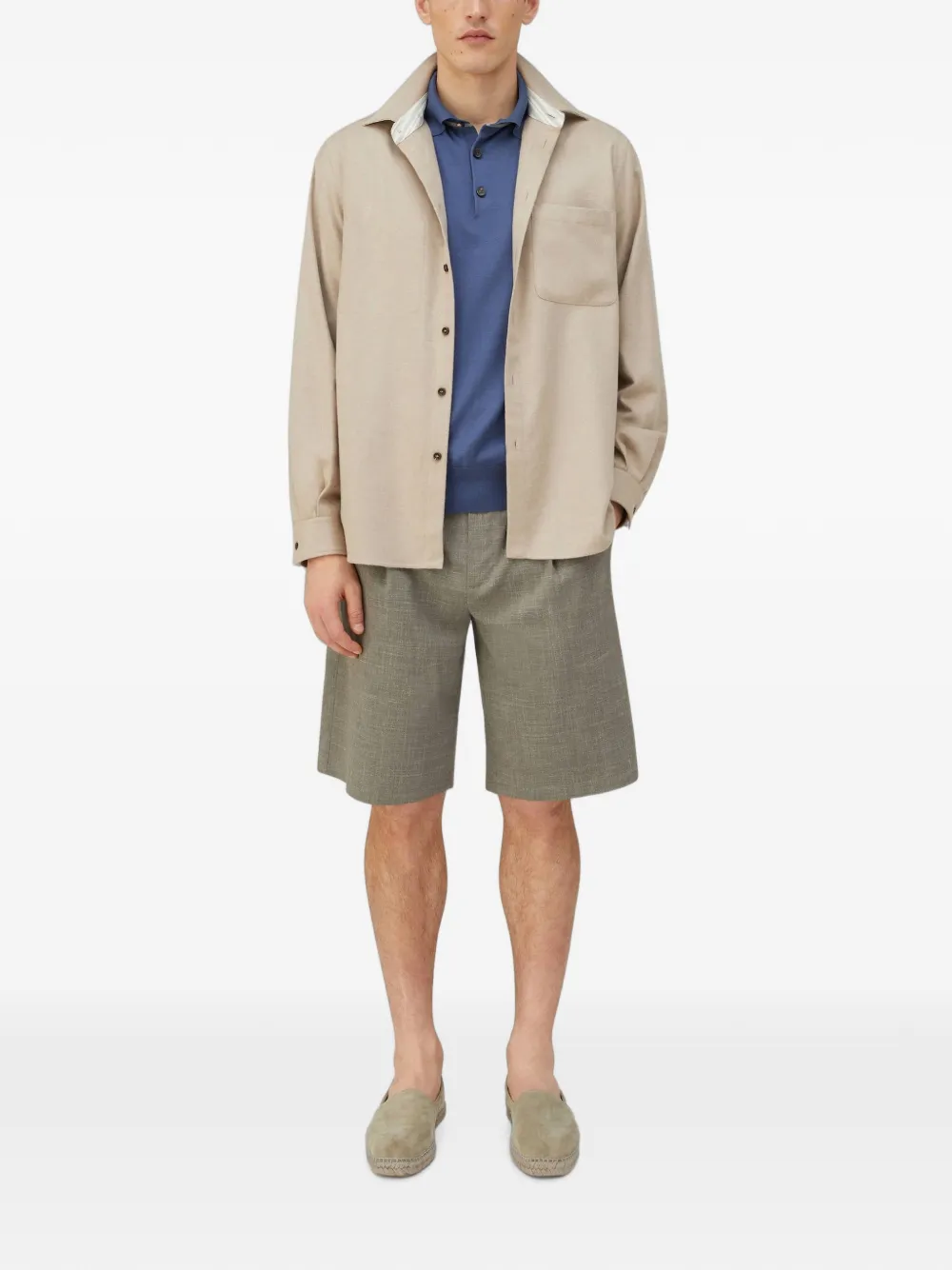 RETORI Poloshirt met korte mouwen Blauw