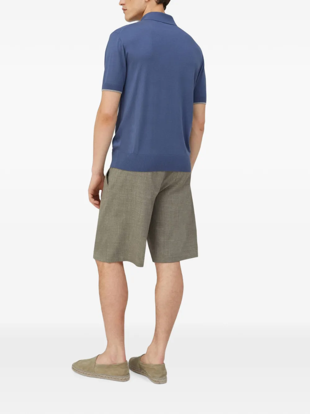 RETORI Poloshirt met korte mouwen Blauw